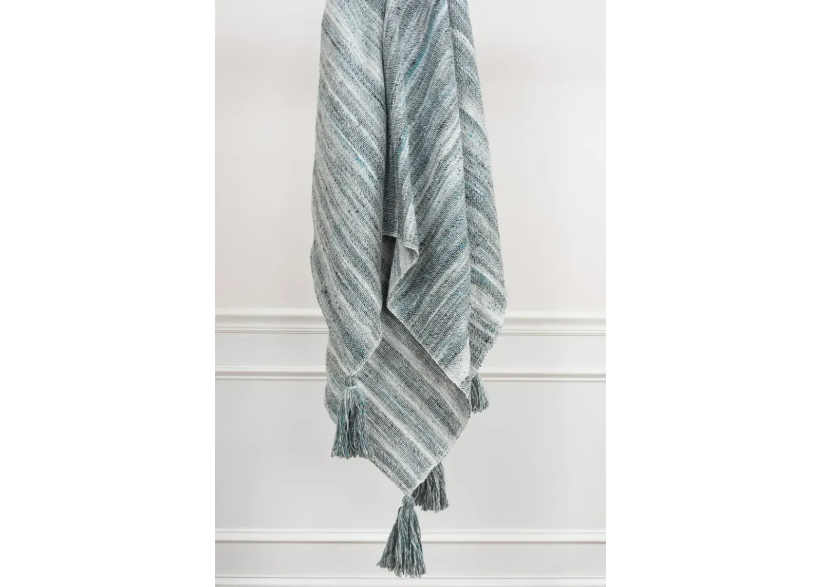 Nichol Gray Throw Blanket