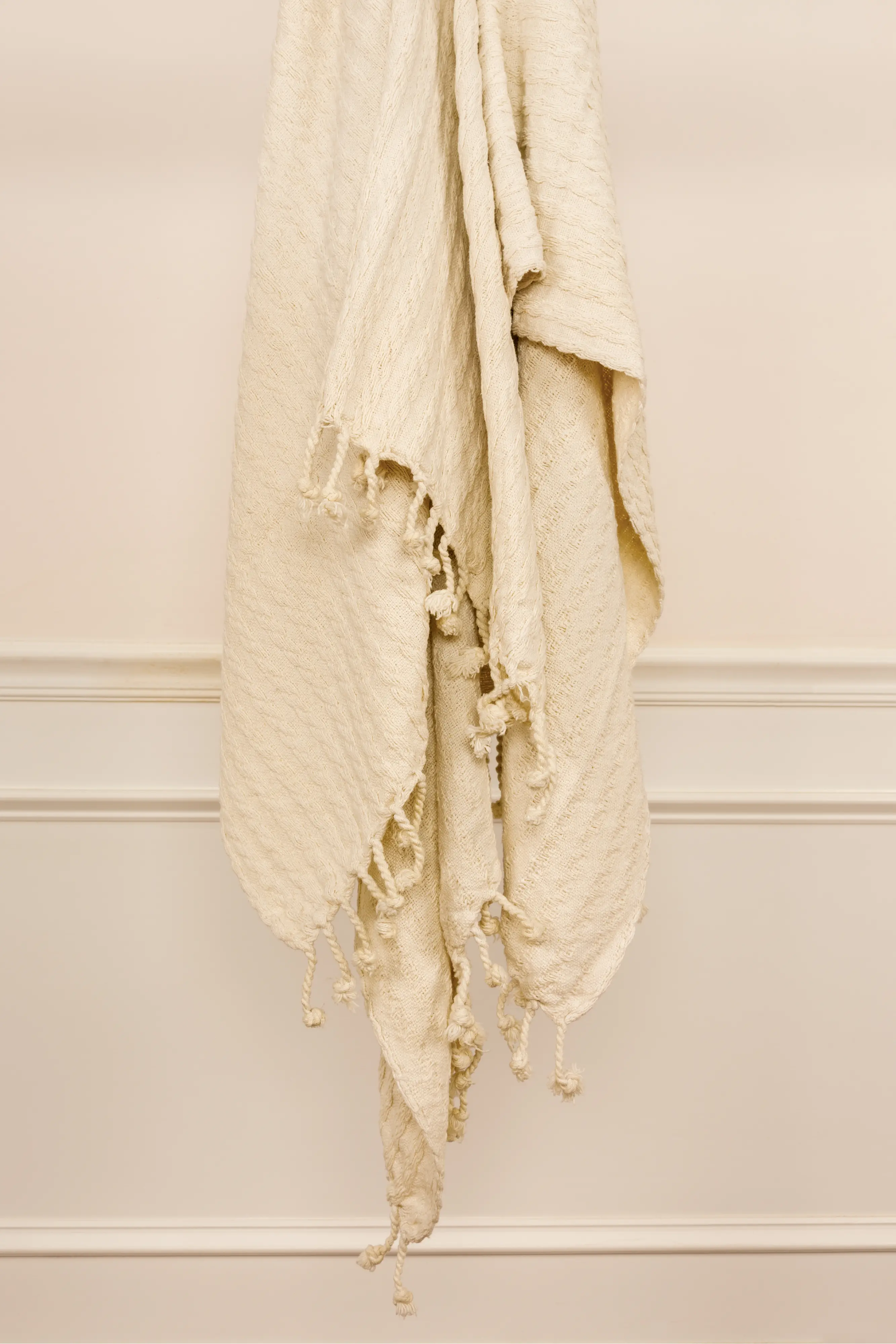 Bishop Ivory Throw Blanket