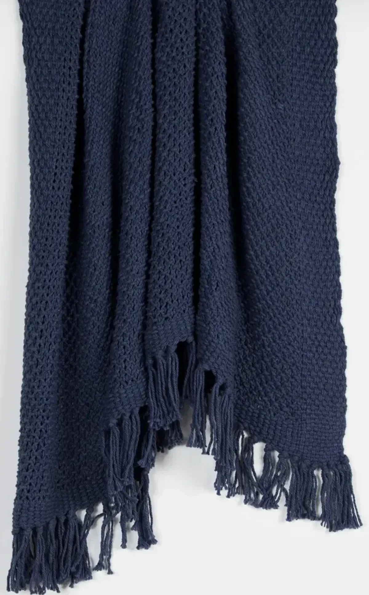 Winston Indigo Throw Blanket