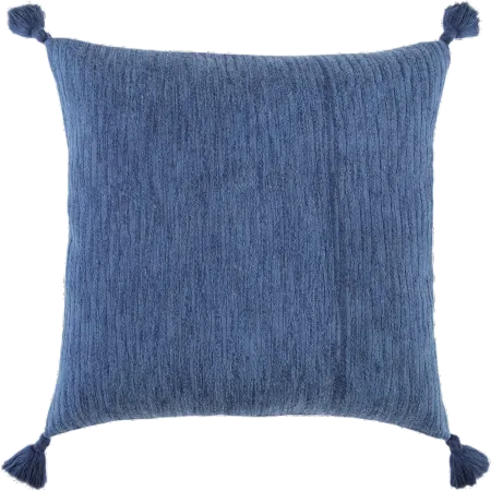 Cleo Dark Blue Accent Pillow