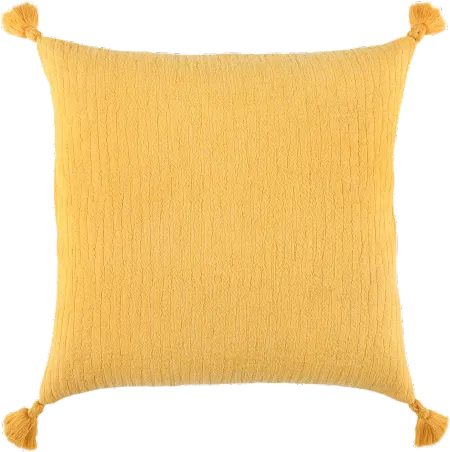 Cleo Yellow Accent Pillow