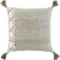 Diamond Taupe Accent Pillow