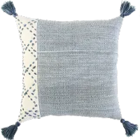 Diamond Blue Accent Pillow