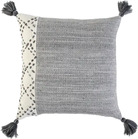 Diamond Gray Accent Pillow
