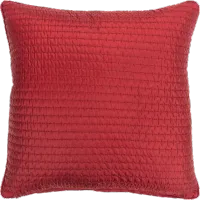 Raquelle Deep Red Accent Pillow