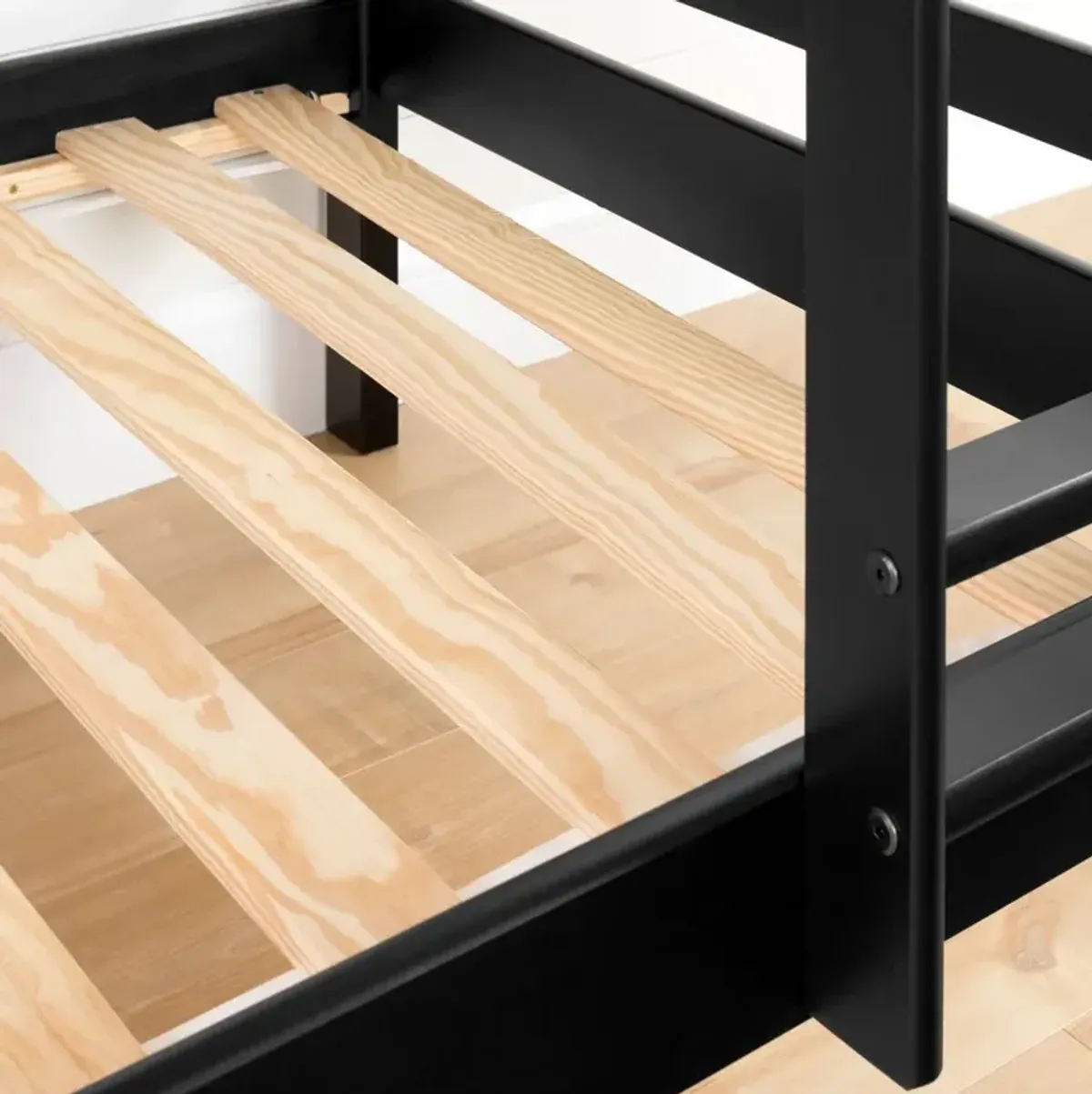 Fakto Black Twin Bunk Beds with Trundle - South Shore