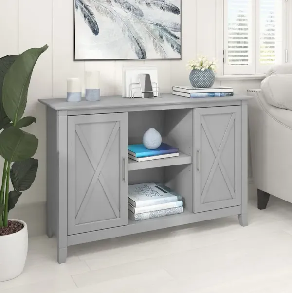Key West Cape Cod Gray Accent Cabinet - Bush Furniture