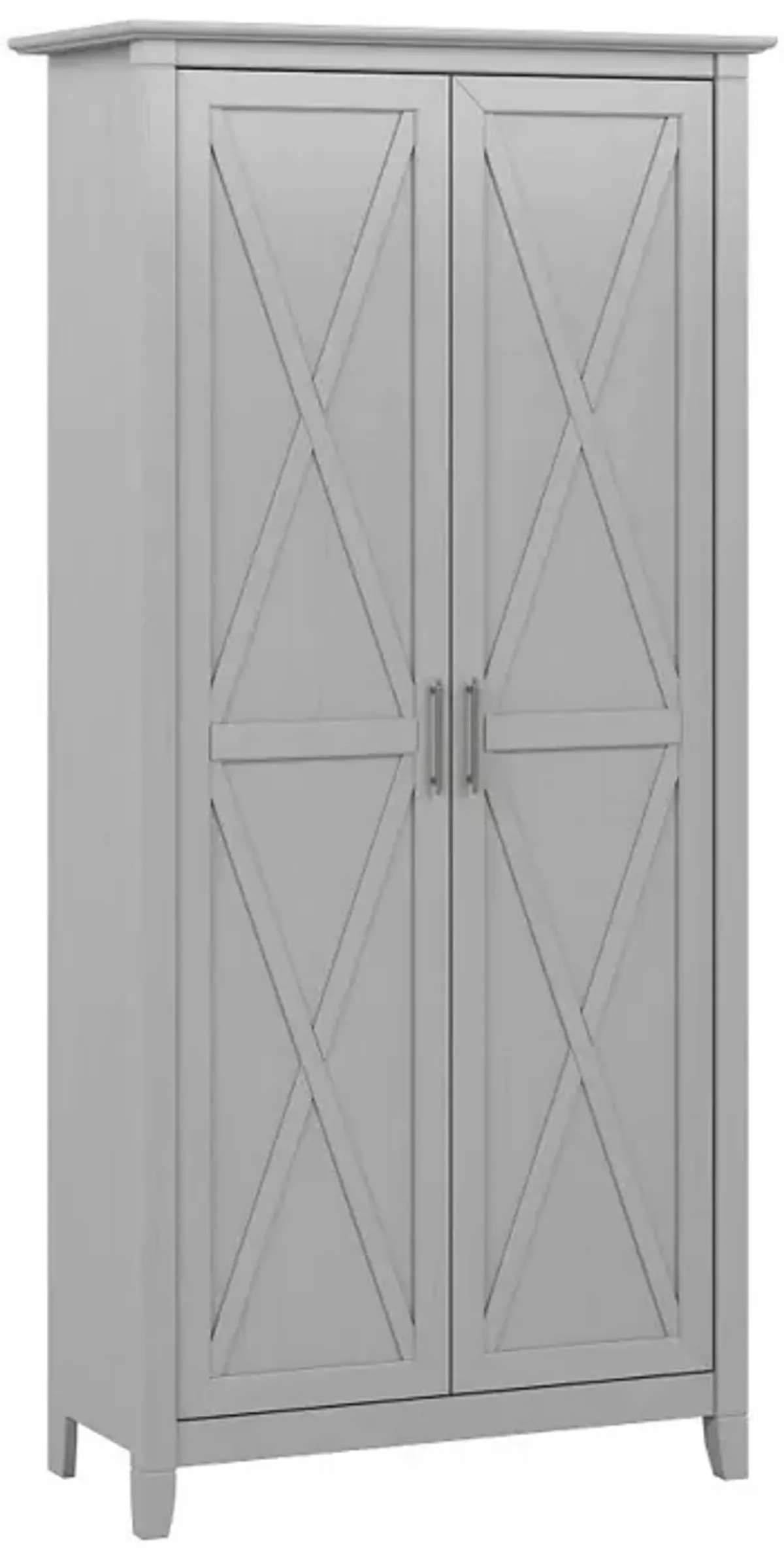 Key West Cape Cod Gray Storage Cabinet - Bush Furniture