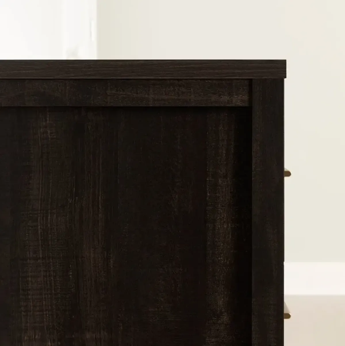 Gravity Rubbed Black 6 Drawer Dresser - South Shore