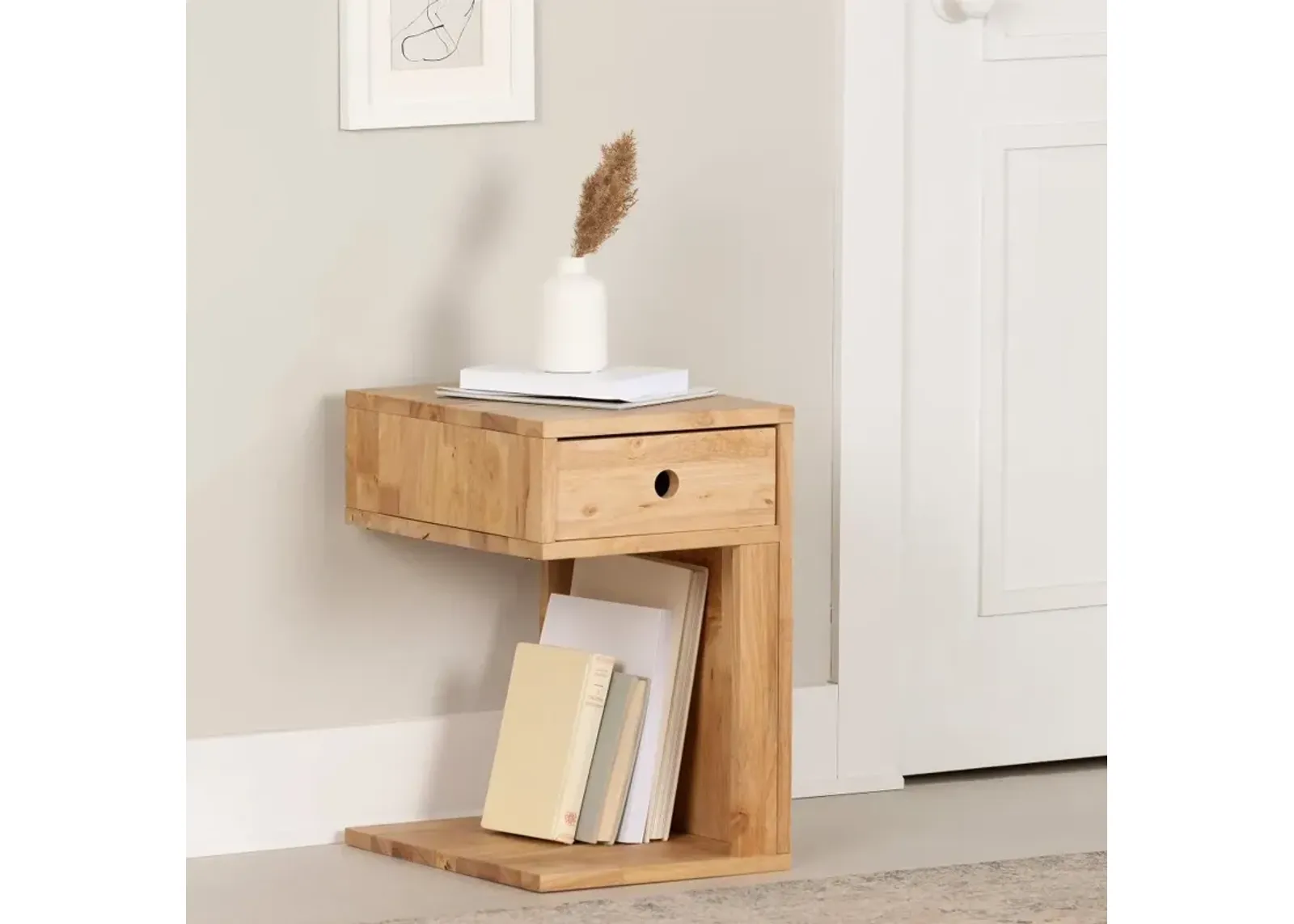 Kodali Natural Wood Nightstand - South Shore