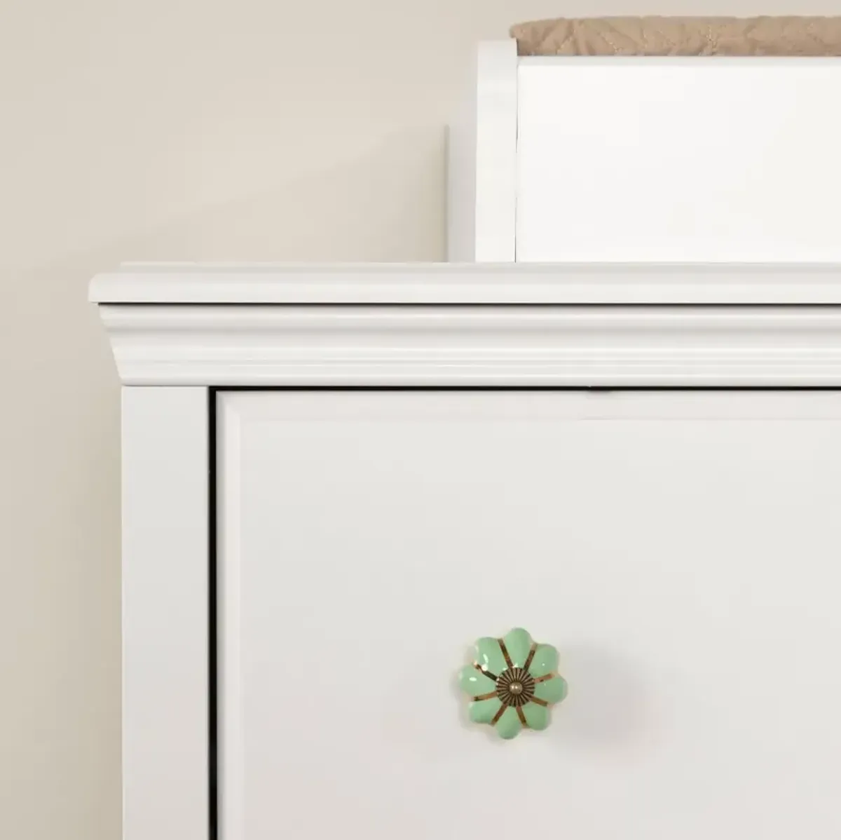 Balka White Changing Table Dresser - South Shore