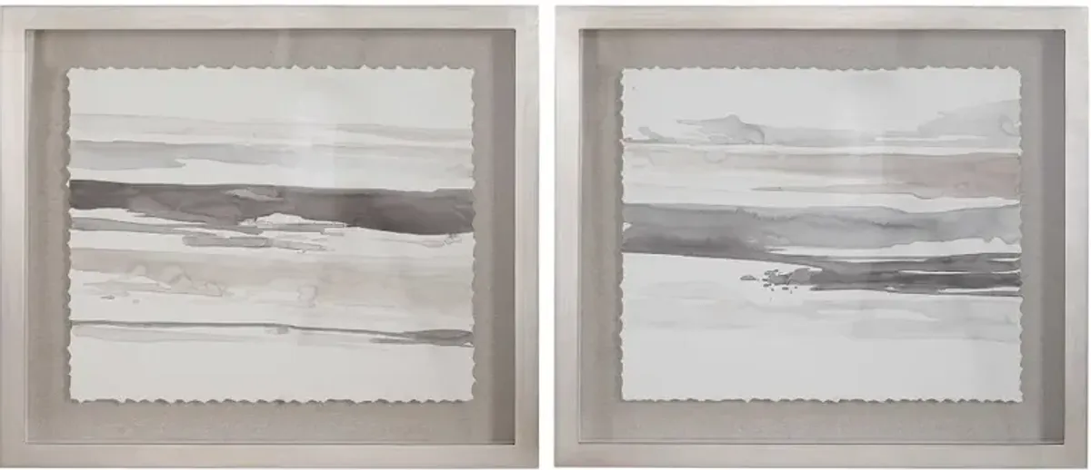 Neutral Landscape Framed Art