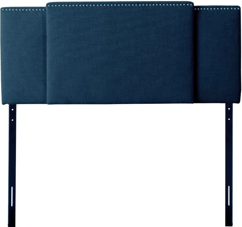 Fairfield Contemporary Full, Queen, King Navy Blue Expandable...