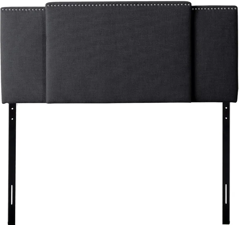 Fairfield Contemporary Full, Queen, King Dark Grey Expandable...