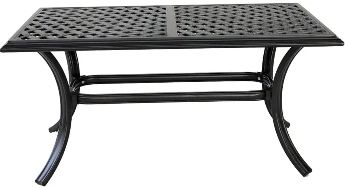 Halston 21" X 42" Espresso Coffee Table