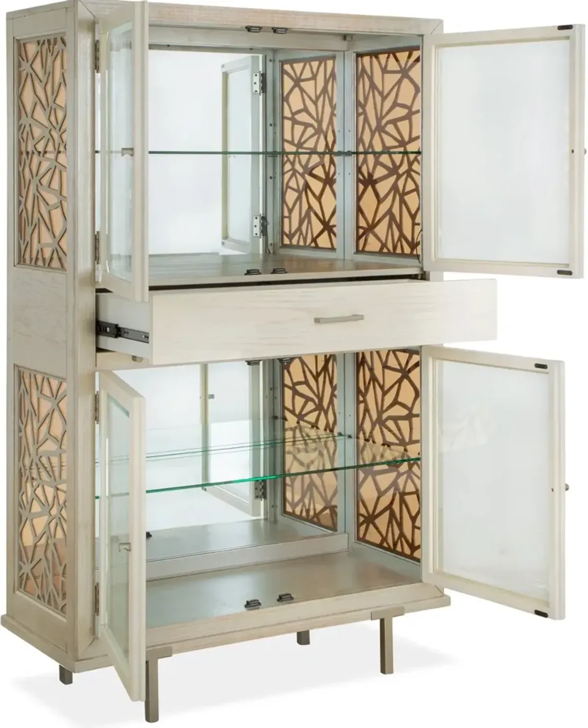 Lenox Silver Display Cabinet