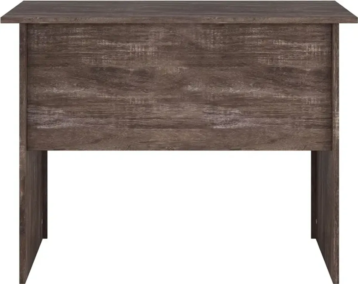 Kingston Contemporary Rustic Brown Two Drawer Desk