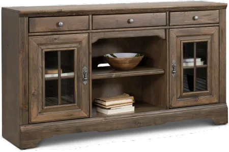 Mountain Breeze Brown 64" TV Stand