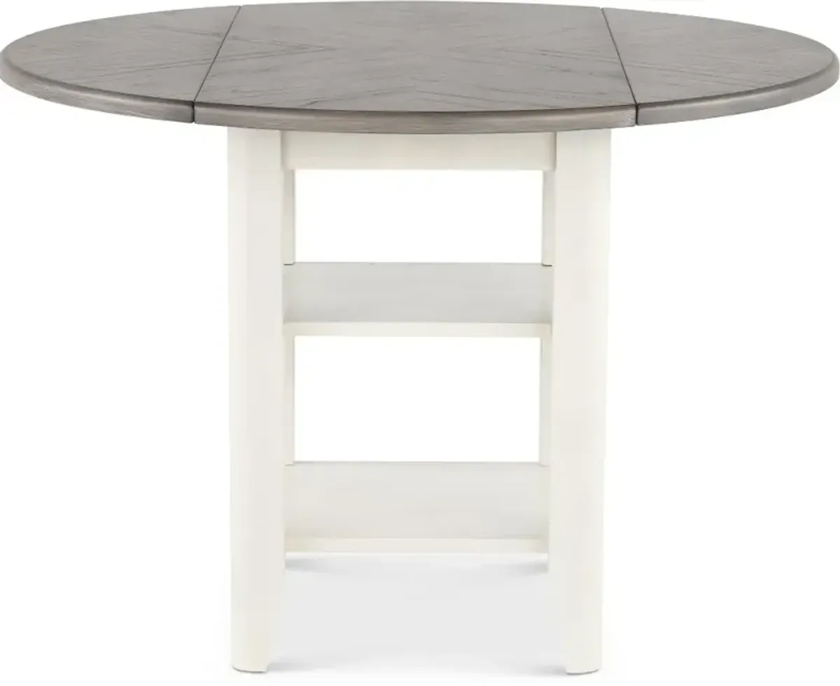 Newark White Round Dining Table