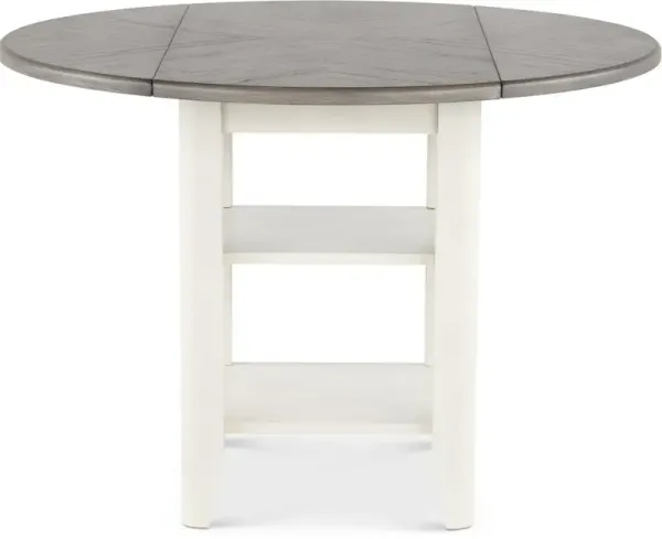 Newark White Round Dining Table