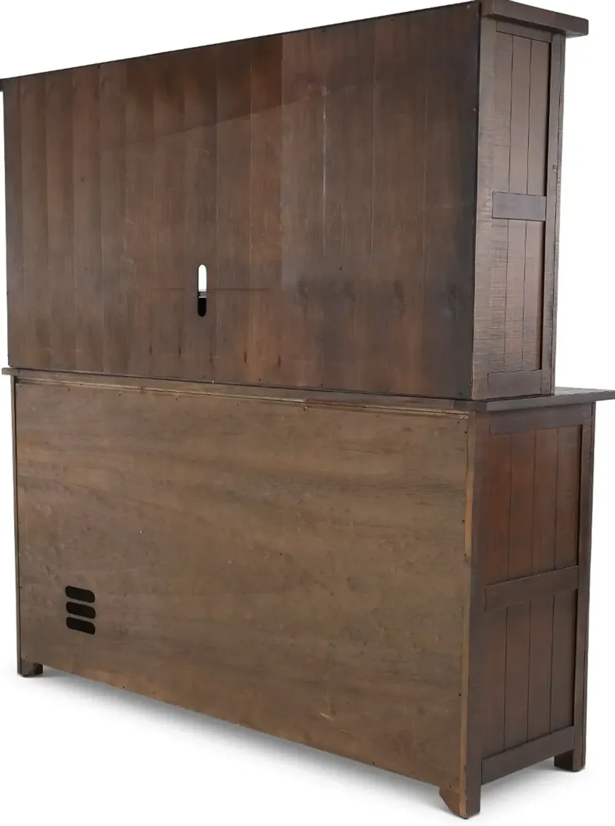 Homestead Dark Brown Buffet and Hutch