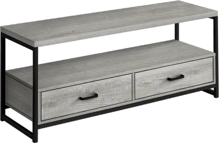 Contemporary 48 Inch Grey TV Stand