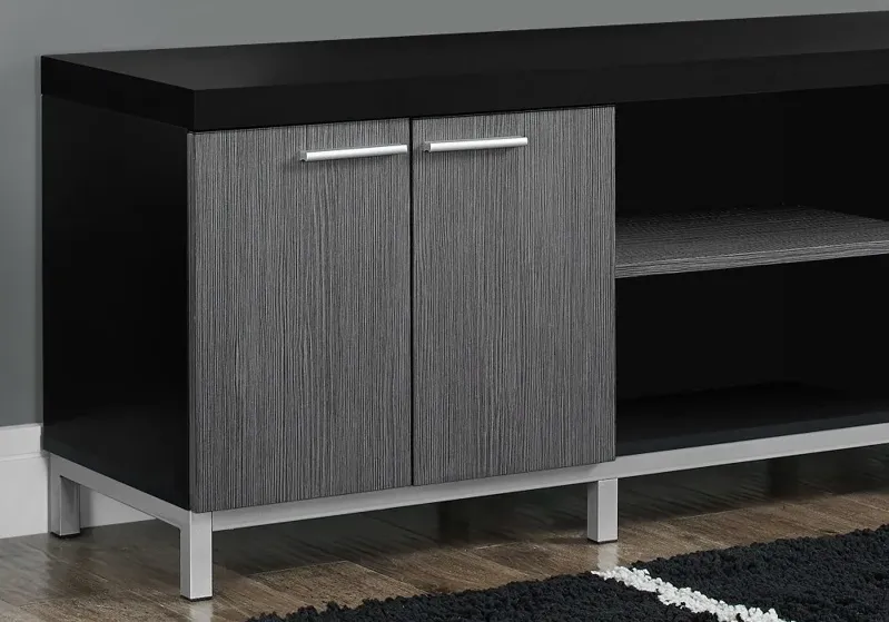 Contemporary 60 Inch Black TV Stand