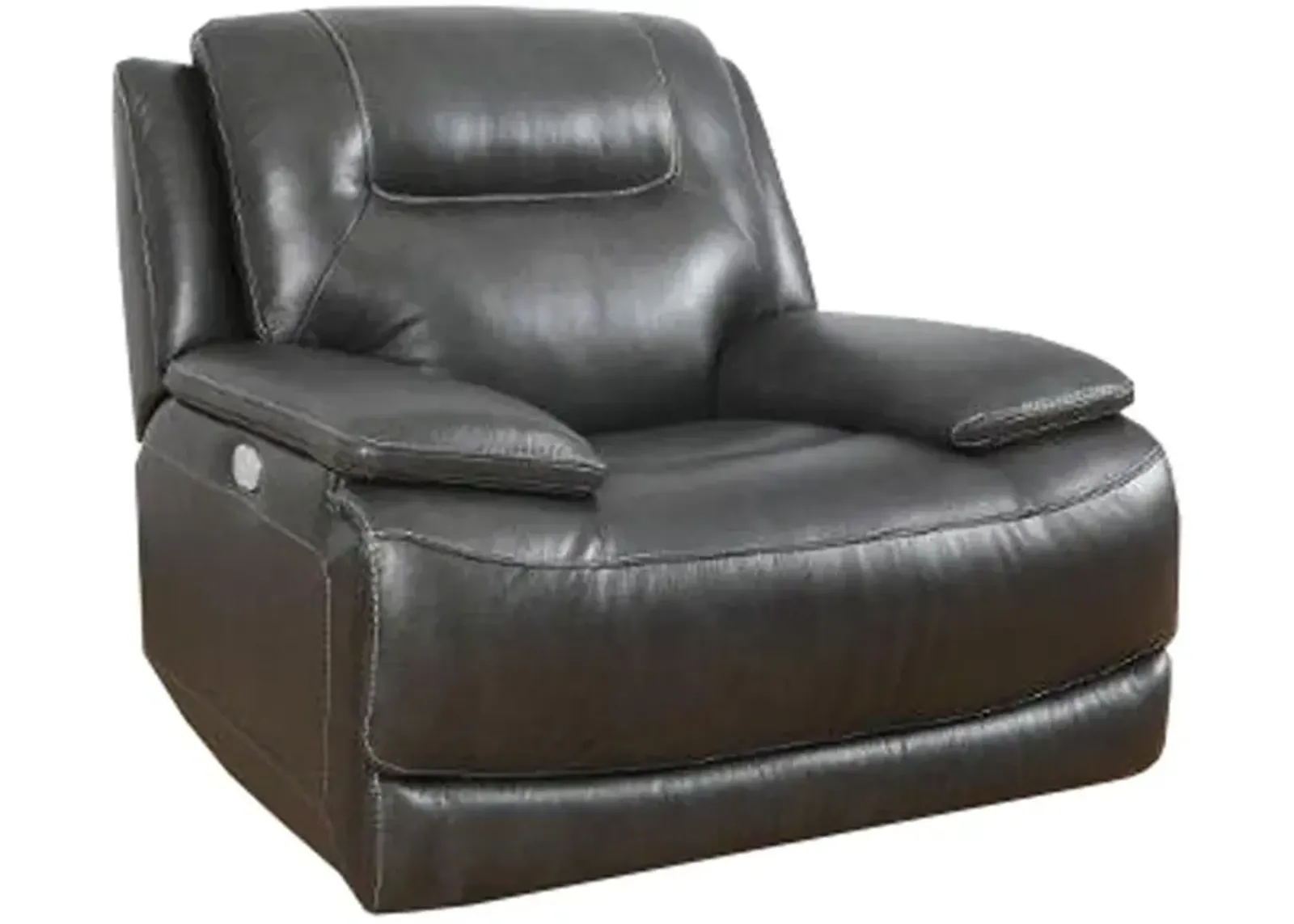 Colossus Dark Gray Power Recliner