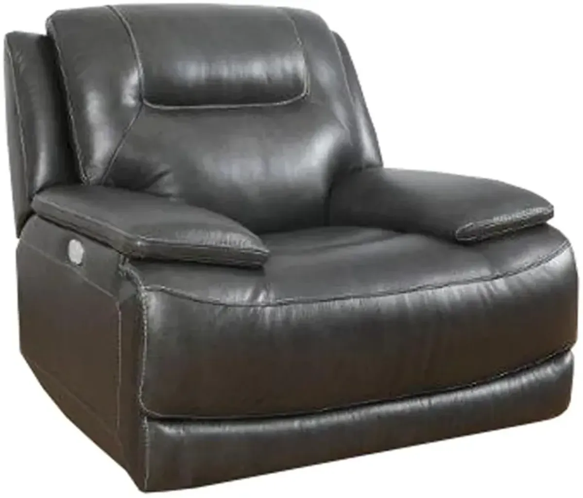 Colossus Dark Gray Power Recliner