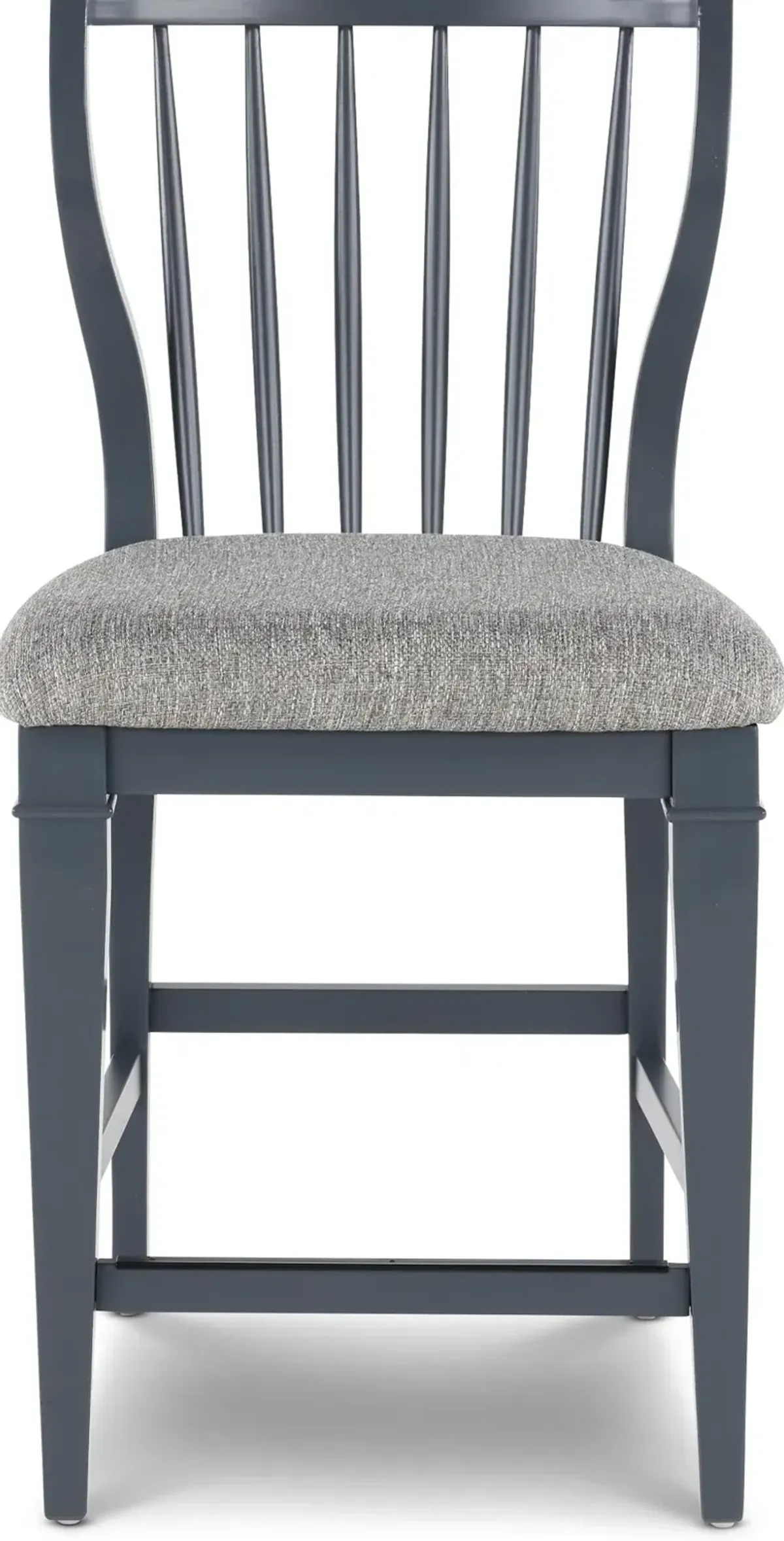 Vista Azul Graphite Gray Counter Height Stool