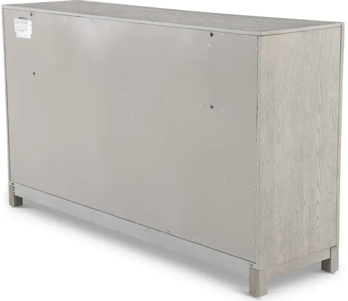 Palmetto Heights White and Gray Dresser