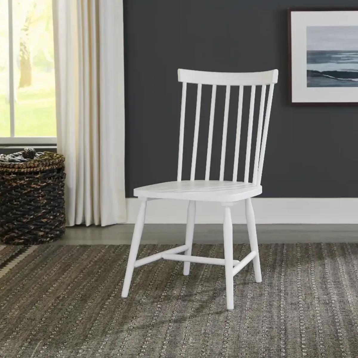 Palmetto Heights White Dining Chair