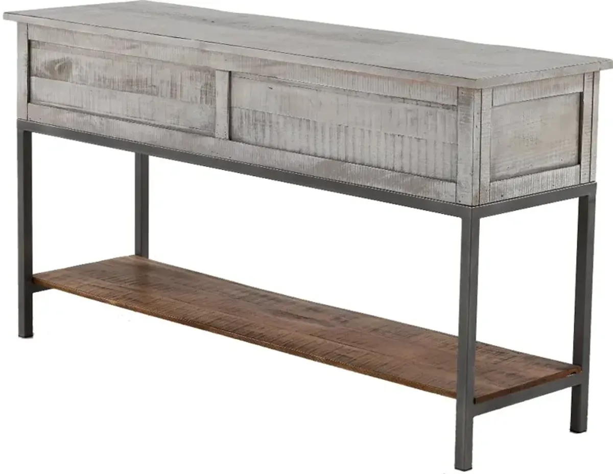 Mita Natural Mango Sofa Table