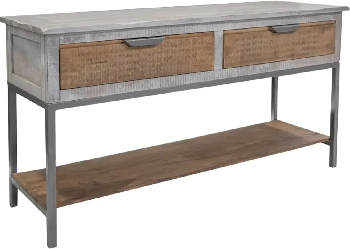 Mita Natural Mango Sofa Table