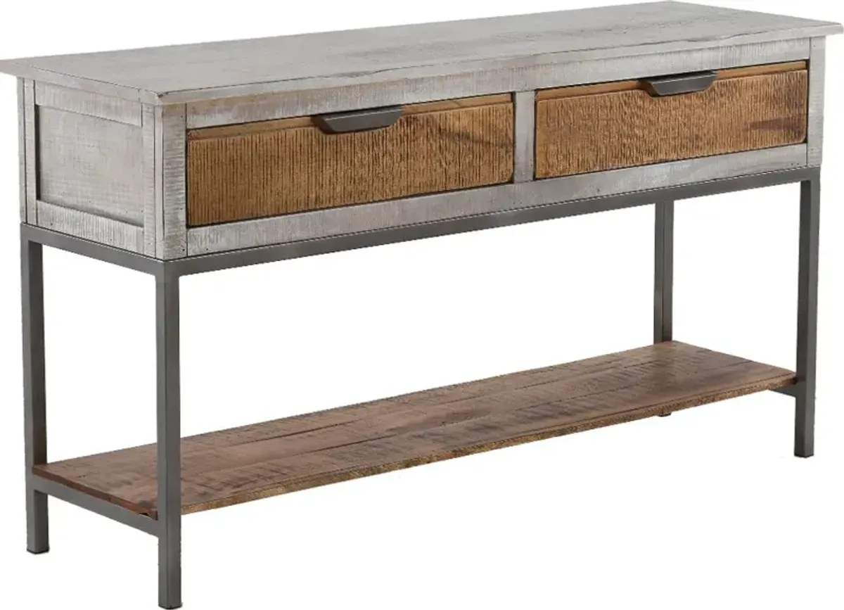 Mita Natural Mango Sofa Table