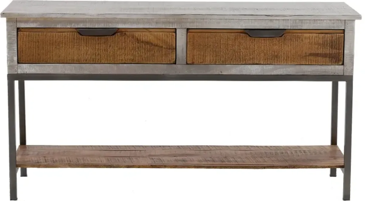 Mita Natural Mango Sofa Table