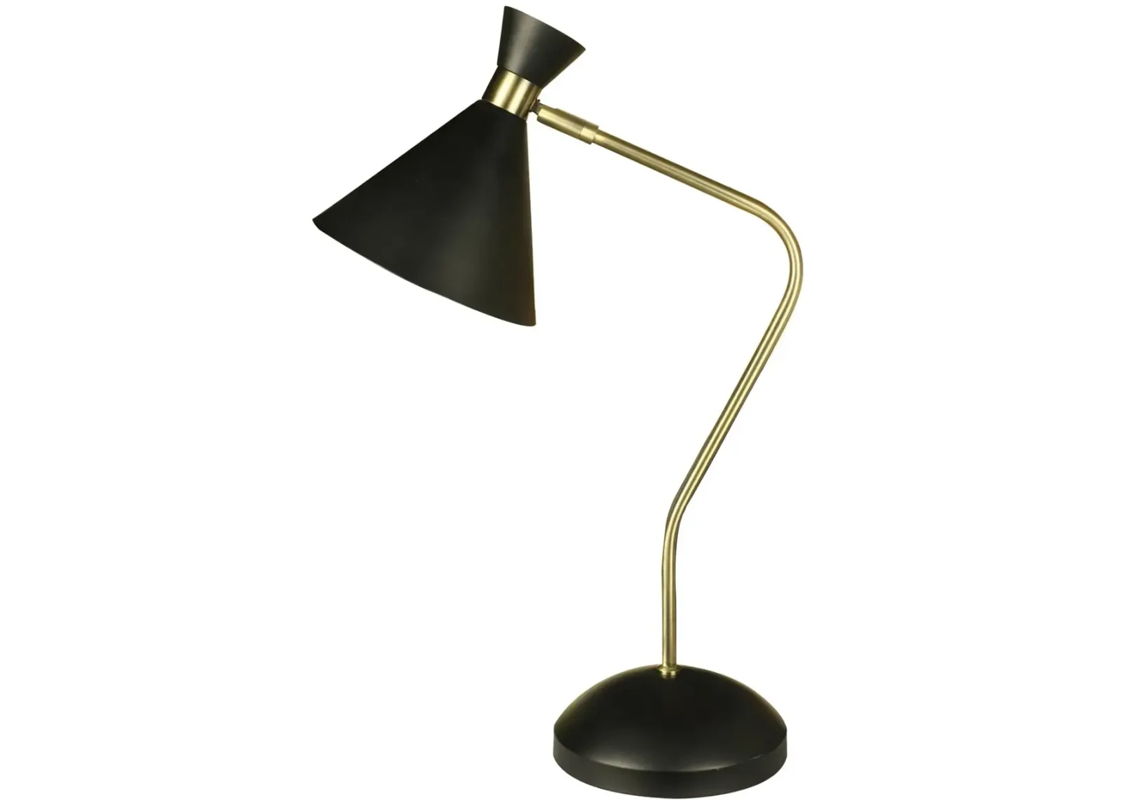 Antique Brass/Black Table Lamp