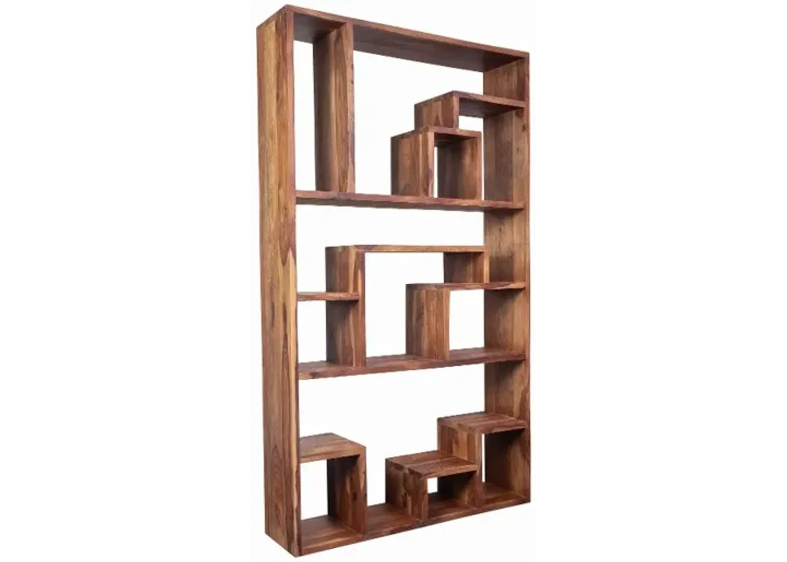 Urban Natural Wood 3 Shelf Bookcase