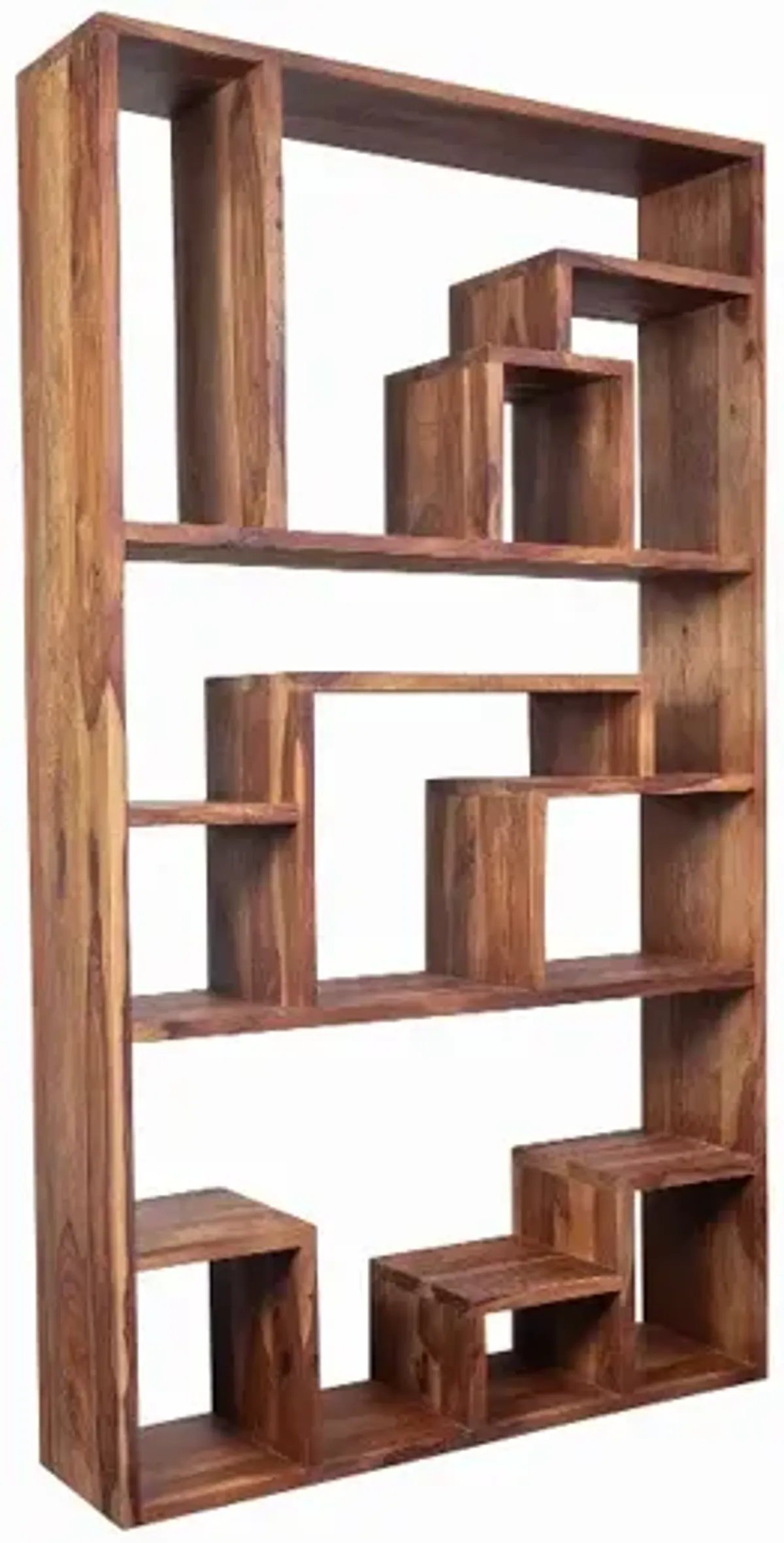 Urban Natural Wood 3 Shelf Bookcase