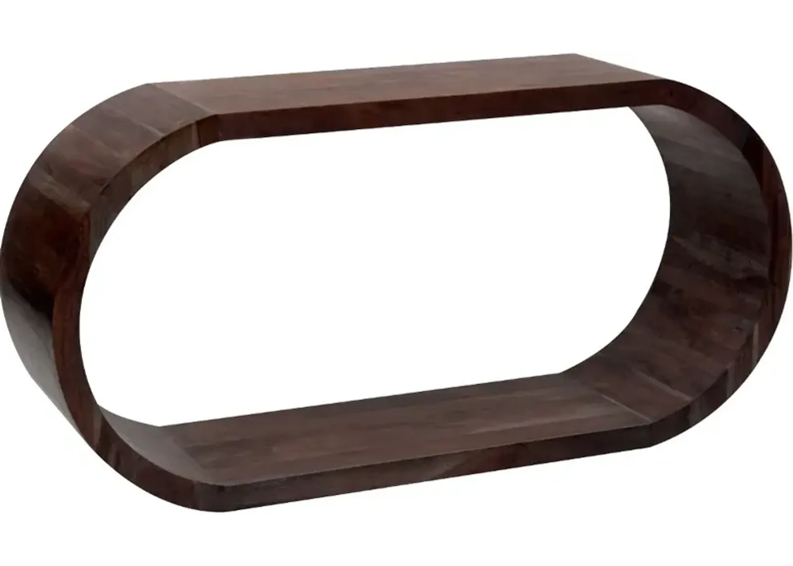 Ellipse Brown Console Table