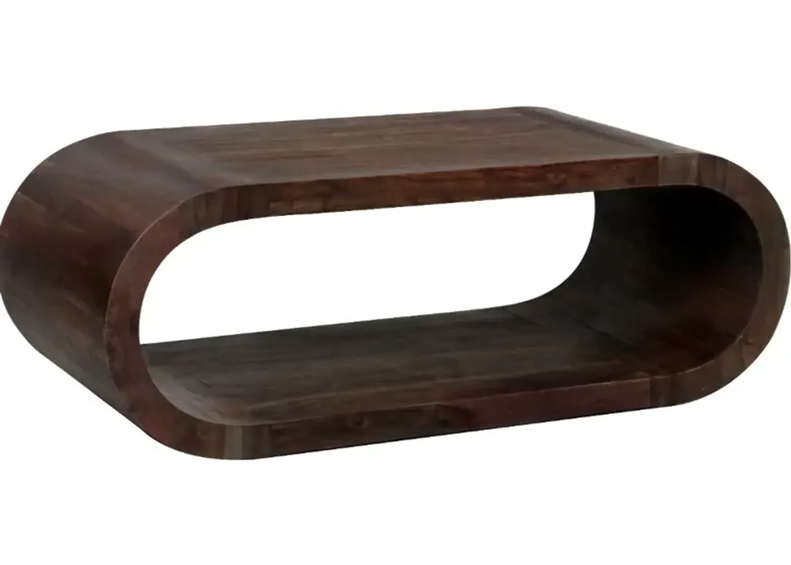 Ellipse Brown Coffee Table