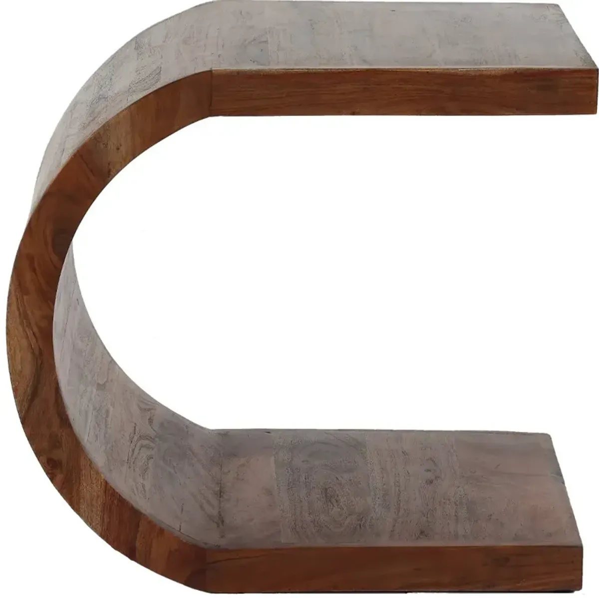 Ellipse Brown End Table