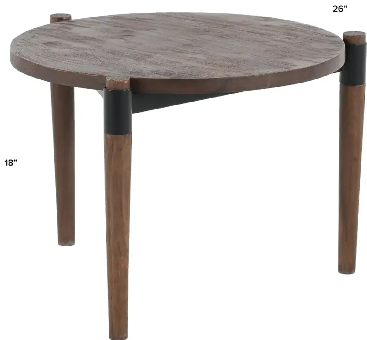 Santiago Espresso End Table