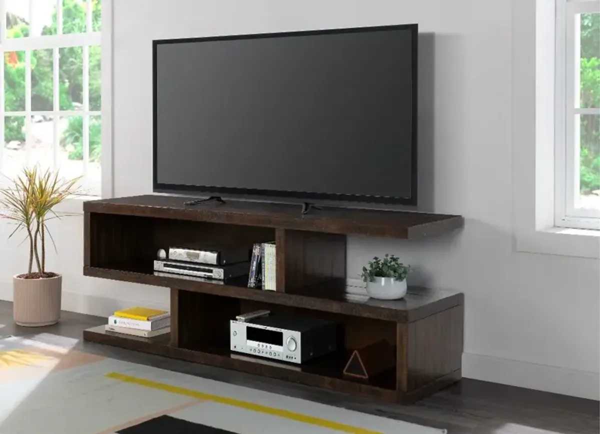 Lexington Contemporary 70 Inch Dark Mocha TV Console