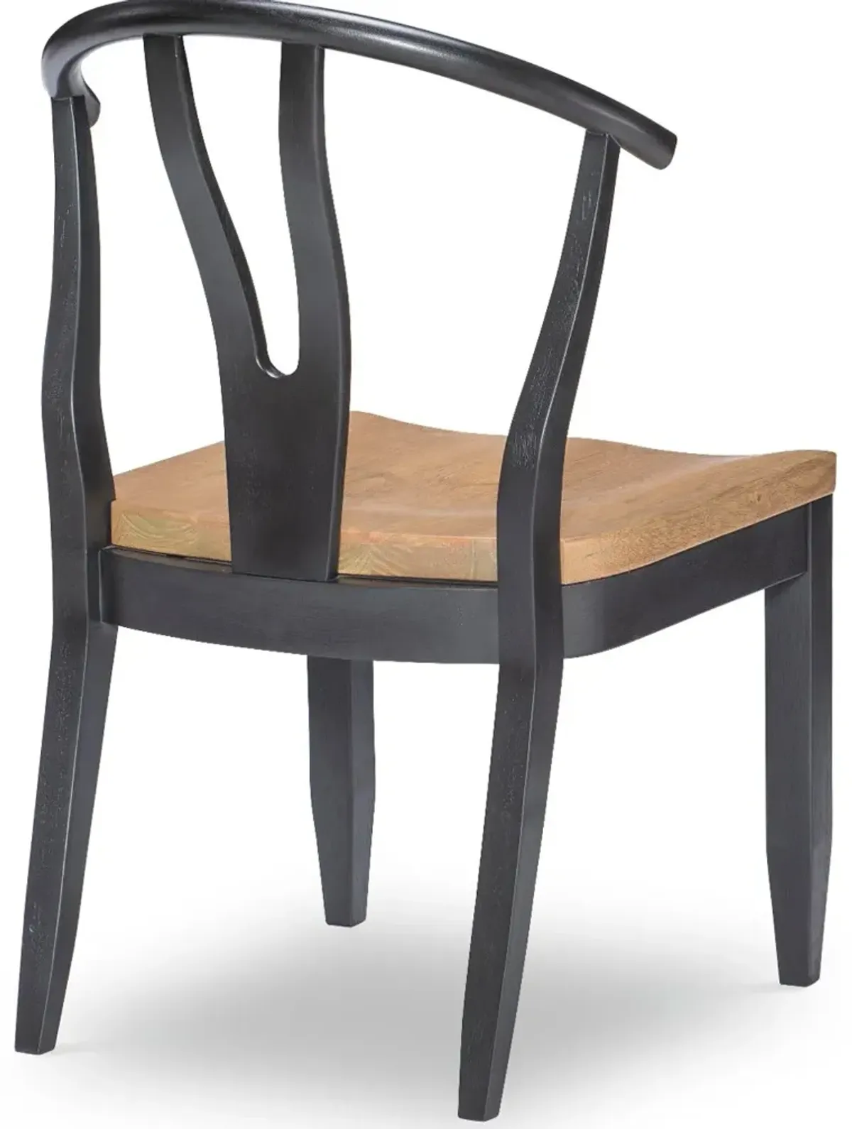 Franklin Black and Oak Dining Chair