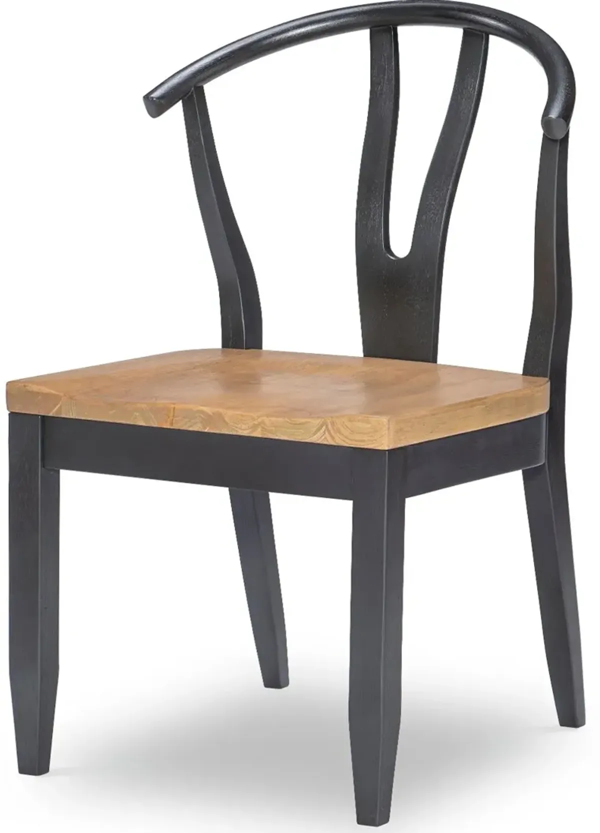 Franklin Black and Oak Dining Chair