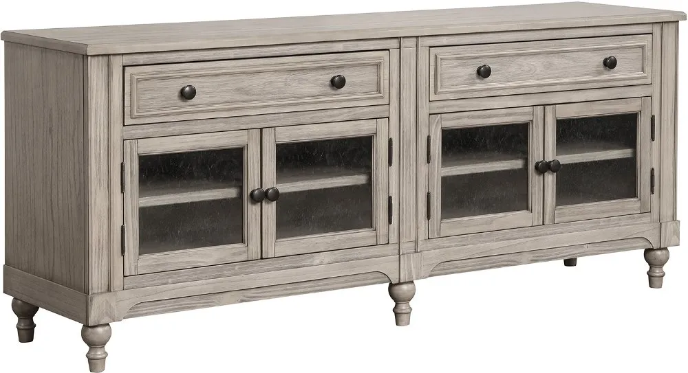 Warner Park Beige 75" TV Stand