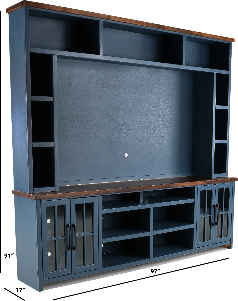 Nantucket Blue Entertainment Center