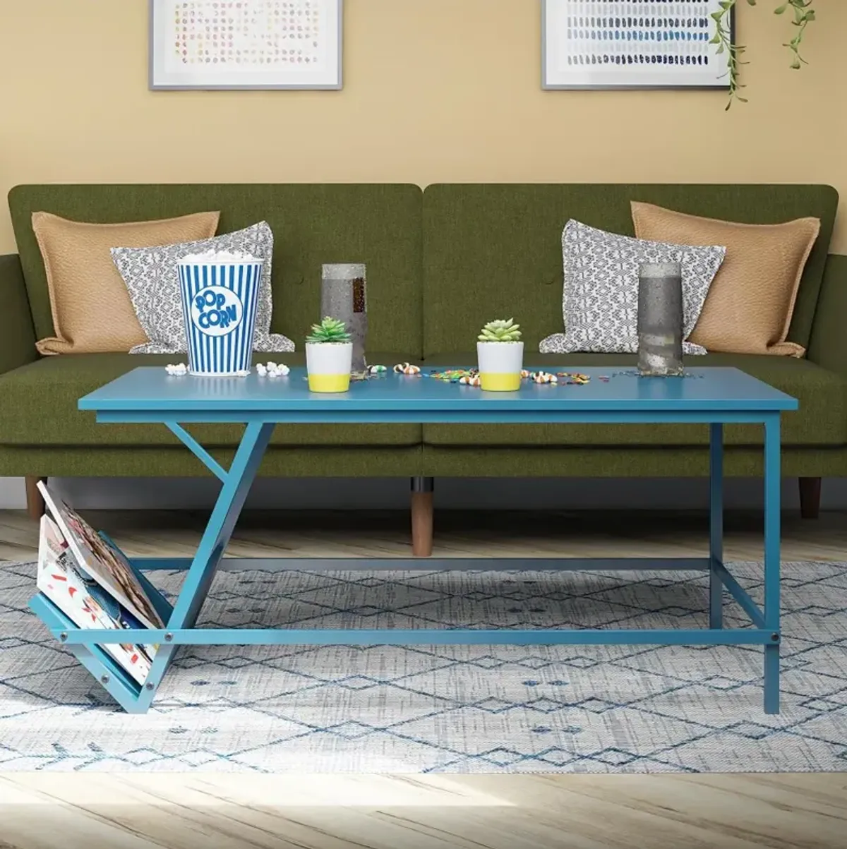 Camden Blue Coffee Table