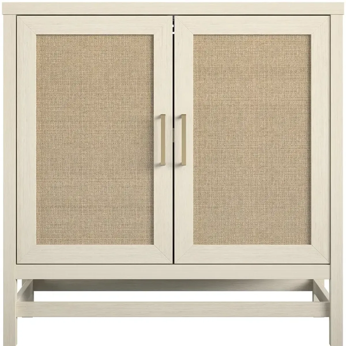 Lennon Ivory Oak Two Door Storage Cabinet